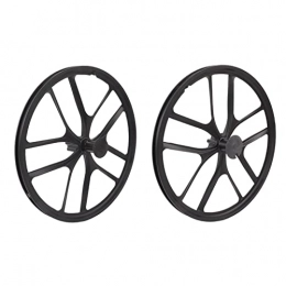 Bnineteenteam Spares Bike Disc Brake Wheelset, 20 In 451 Wheel Hub Integration Casette Wheelset Set for Bike MTB