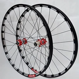 DYB Spares Bike Rim Bicycle Wheelset 26 27.5 In Mountain Bike Wheel Double Layer Alloy Rim 4 Bearing 7-11 Speed Cassette Hub Disc Brake Quick Release Quick Release Axles Bicycle Accessory