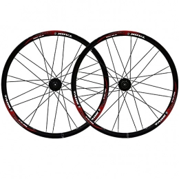 DYB Mountain Bike Wheel Bike Rim Bike Wheelset 26-inch Mountain Wheel Set Bicycle Front Rear Double Layer Alloy Rim Disc Brake Hub Quick-release For 7 / 8 / 9 Speed Quick Release Axles Bicycle Accessory