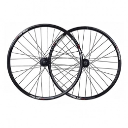DYB Spares Bike Rim Mountain Bike Wheelset 26 20 Inch Double Layer Wall Alloy Rim MTB Hub Disc Brake Quick Release 6 7 8 9 Speed 32H Quick Release Axles Bicycle Accessory