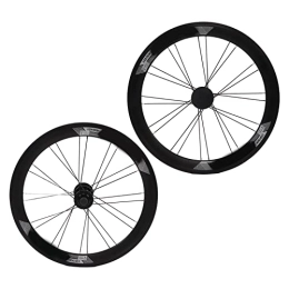Bnineteenteam Mountain Bike Wheel Bike Wheel Set, 20 Inch Aluminum Alloy Mountain Bike Wheel Set Lightweight and Durable 406 Disc Brake Wheel Set