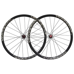 LRBBH Mountain Bike Wheel Bike Wheels, Alloy Carbon Fiber Mountain Bike Wheels, Quick Release Hubs, Front 100mm Rear 135mm, 24 Holes / A / 26 Inch