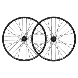 LRBBH Mountain Bike Wheel Bike Wheels Mountain Bike Wheelset 32 Hole Disc Brake Hubs Double Wall Aluminium Alloy Rim Quick Release Flexible / 26 inches / A