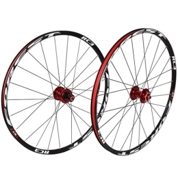 TYXTYX Mountain Bike Wheel Bike Wheelset 26" / 27.5" Disc Brake MTB Bicycle Wheel Double Wall Alloy Rim QR 7-11 Speed Cassette NBK Sealed Bearing 1790g 1.5"-2.5" Tires