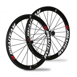 BIKERISK New Road Bicycle Carbon fiber bicycle road wheel set carbon knife 700CC 50mm 3K full carbon fiber rim