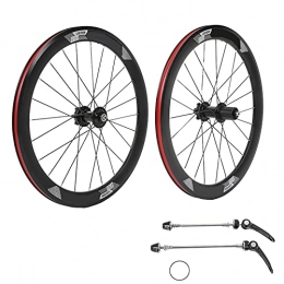 bizofft Bike Wheelset, Stable Cycling Aluminum Alloy Bike Wheel Set for Mountain Bike