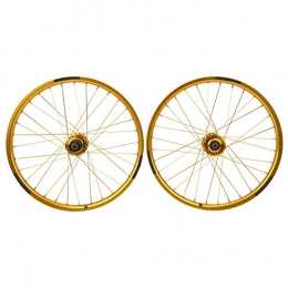 WNSC Spares BMX Wheel Set, Bicycle Wheel Set, Bicycle Wheelset Rims, Strong for Mountain Bike Road Bike