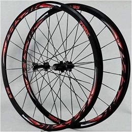 BUYAOBIAOXL Spares BUYAOBIAOXL Wheels Mountain Bike Wheelset Bicycle Wheels 700C, Road Bike Wheels 30Mm Bicycle Wheel Double Walled Alloy Road Bike Wheels BMX Brake V Quick Release 7-12 Speeds (Size : #2)