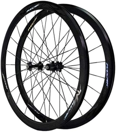 BUYAOBIAOXL Spares BUYAOBIAOXL Wheels Mountain Bike Wheelset Road Bike Wheels 700C 40MM Bicycle Axle Alloy Rims Ultralight Double Wall V Brake Disc Quick Release Palin Disc Bearing 7 8 9 10 11 / 12 Speed (Color : #3)