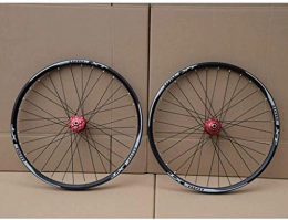 BZLLW Spares BZLLW Bike Wheel, Mountain Bike Wheelset 26 / 27.5 / 29Inch Disc Brake Bicycle Wheel Double Wall Alloy Rim MTB QR 7-11Speed 32H Sealed Bearing (Color : A, Size : 29")