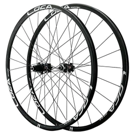 CAISYE Spares CAISYE 26 / 27.5 / 29 Inch Bicycle Wheelset(Front Rear), Double-Walled Aluminum Alloy Bicycle Wheels Disc Brake Mountain Bike Wheel Set Quick Release American Valve 7 / 8 / 9 / 10 Speed, Gray, 29IN