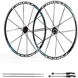 CAISYE Mountain Bike Wheel CAISYE MTB Bicycle Wheelset 26 / 27.5 Inch, Ultra-Light Bicycle Wheels Aluminum Alloy Double Wall Rims V-Brake Disc Brake Quick Release Palin Bearing 8 / 9 / 10 / 11 Speed ​​100Mm, B, 26IN