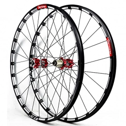 CAREXY Mountain Bike Wheel CAREXY Cycling Wheel, Mountain Bike Wheelset Quick Release Wheel Set 24 Holes 4 Bearing Disc Brake MTB Wheel 7 / 8 / 9 / 10 / 11 / 12 Speed, 27.5 inch