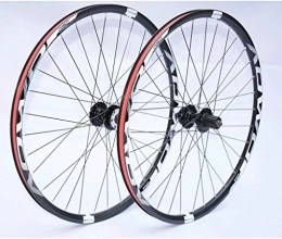 CDFC Spares CDFC MTB Wheels 26 27.5 29 Inch Mountain Bike Wheelset Double Wall Rims Disc Brake 8-10S Cassette Hub 32H QR, E, 27.5 inch