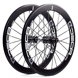 CDSL Spares CDSL 20 Inch Mountain Bike Wheel Set 8-11 Speed Freewheel Disc Brake Black