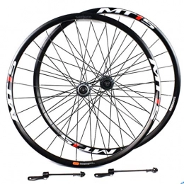 CDSL Mountain Bike Wheel CDSL 26 Inch Mountain Bike Wheel Set Disc Brake Sealed Bearings Hub 28h Black