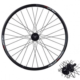 CDSL Mountain Bike Wheel CDSL 26" Mountain Bike Rear Wheel 8-10 Speed Freewheel Disc Brake 32H Black