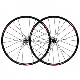 CHICTI Spares CHICTI 26 Inch Mountain Bike Wheelset Ultra-Light Aluminum Alloy Bicycle Disc Brake QR 8 9 10 11Speed 2 Palin Bearing With Straight Pull Hub 24 Holes