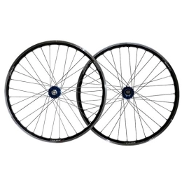 CHICTI Spares CHICTI 26 Inch Wheel Mountain Bike Front And Rear MTB Bicycle Wheelset Double Wall Alloy Rim Disc / V Brake QR 7 8 9 Speed 2 Palin Bearing Hub 32 Hole