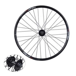 CHICTI Spares CHICTI Bicycle Front Wheel, Aluminum Alloy Double Wall V Brake and Disc Brake Dual Purpose Single Front Wheel of Mountain Bike Outdoor (Size : 26in)