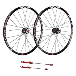 CHICTI Spares CHICTI Cycling Wheels 27.5, Bike Bicycle Wheelset Double Wall Quick Release MTB Rim Sealed Bearings Disc 7 8 9 10 Speed Outdoor (Color : A, Size : 27.5inch)