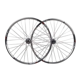 CHICTI Spares CHICTI Mountain Bike Wheelset 26 Double Wall Aluminum Alloy Disc Brake Cycling Bicycle Wheels 32 Hole Rim Quick Release 7 / 8 / 9 Cassette Wheels