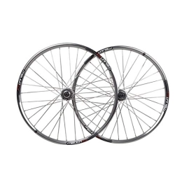 CHICTI Spares CHICTI Wheelset 26 Inch Mountain Bike Double Layer Rim Disc / Rim Brake Bicycle Wheel Quick Release Front Rear Wheelset 7 8 9 Speed 32H