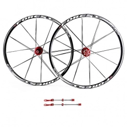 CHP Spares CHP 26 Inch Bike Wheelset, Cycling Wheels 27.5 Inch Mountain Bike Disc Brake Wheel Set Quick Release 5 Palin Bearing 8 9 10 Speed (Color : B, Size : 27.5inch)
