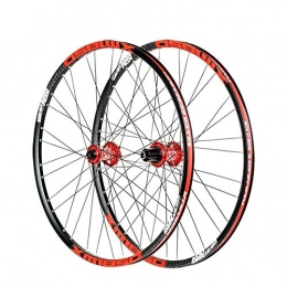 CHP Spares CHP Bike Wheelset, 26 / 27.5 Inch Mountain Bike Wheels Disc Brake Ultralight Alloy MTB Rim Fast Release 32 Holes for Shimano Or Sram 8 9 10 11 Speed (Color : 26IN)