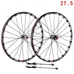 CHP Mountain Bike Wheel CHP Mountain Bike Wheelset 26 / 27.5 / 29 Inches, MTB Bicycle Rear Wheel Double Walled Aluminum Alloy Rim Disc Brake Carbon Fiber Hub Quick Release 7 / 8 / 9 / 10 / 11 Speed Cassette