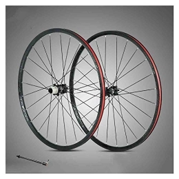 CHUDAN Spares CHUDAN 29 Inch Bicycle Wheelset Double Walled Aluminum Alloy Mountain Bike Wheels MTB Rim Disc Brake Fast Release 24H 8, 9, 10, 11 Speed 100MM, 27.5in