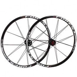 Ckssyao Spares Ckssyao Bike Wheelset, MTB Cycling Wheels Mountain Bike Disc Brake Wheel Set Quick Release 5 Palin Bearing 8 9 10 Speed 24H, 26 inch