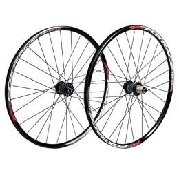 LHHL Spares Components Mountain Bike Wheelset 26 27.5 Inch Alloy Double Wall Carbon Drum Quick Release Disc Brake 7-11 Speed (Size : 27.5inch)
