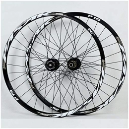 LHHL Spares Components MTB Wheelset For Bicycle 26 27.5 29 Inch Alloy Rim Mountain Bike Wheel Disc Brake 7-11speed Cassette Hubs Sealed Bearing QR (Color : E, Size : 27.5inch)