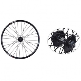 Coool Spares Coool 26 Inches Front Wheel for Disc Brake Mountain Bike 100mm Gears, Black