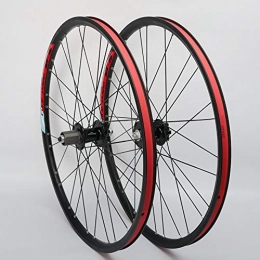 Coool Mountain Bike Wheel Coool 26 Inches Mountain Bike Wheel Set Aluminum Alloy Disc Brake Flat Spokes 28H 8 / 9 / 10 Speed