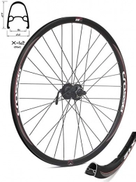Crosser Mountain Bike Wheel Crosser Front Wheel X-12.28 Inch Hub Shimano M475 Central Locking for Disc Brake Only for All Mountain Bikes and Cross-Country Cycling Black, Black, 28