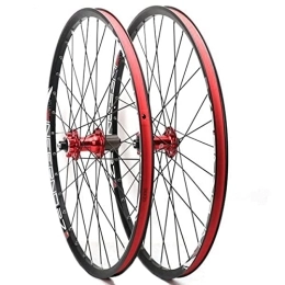 CTRIS Spares CTRIS Bicycle Wheelset 26-inch Mountain Bike Wheel Set Disc Brake Quick Release Front 2 Rear 4 Bearing 32 Holes Aluminum Alloy Double-layer Rim 7 8 9 10 11 Speed Bicycle Wheelset