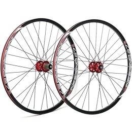 CTRIS Spares CTRIS Bicycle Wheelset Bicycle Wheels 26-inch Mountain Bike Wheelset 4 Peilin 11-speed Disc Brake Aluminum Alloy Double-layer Rim Quick Release 32 Hole Front Rear Wheel