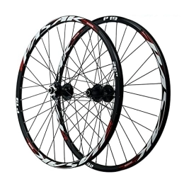 cvhtroe Mountain Bike Wheel cvhtroe 26 Inch 27.5 ”29 Er MTB Bicycle Wheelset Double Wall Aluminum Alloy Hybrid / Mountain Bike Rim For 7 / 8 / 9 / 10 / 11 Speed