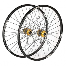 cvhtroe Spares cvhtroe 27.5 Inch MTB Bike Wheels, Magnesium Alloy Quick Release Disc Brake Hybrid 26 ”Bike Wheelset Rim 11 Speed