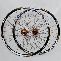 cvhtroe Spares cvhtroe Mountain Bike Wheelset 26 27.5 29 Inch Aluminum Alloy Double Wall Cycling Rim Disc Brake MTB Wheel for 7 / 8 / 9 / 10 / 11 Speed