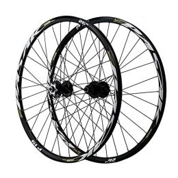 cvhtroe Mountain Bike Wheel cvhtroe MTB Bike Wheelset 26 / 27.5 Inch Double Wall Aluminum Alloy 29 ER Mountain Wheels Disc Brake Compatible 7 / 8 / 9 / 10 / 11 Speed