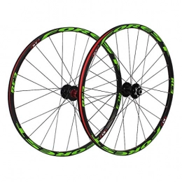 CWTC Spares CWTC MTB Bicycle Wheelset 26, Double Wall Aluminum Alloy Disc Brake Mountain Bike For 7 / 8 / 9 / 10 / 11 Speed (Size : 27.5in)