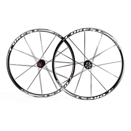 QHY Mountain Bike Wheel Cycling 26 27.5 inch Bike Wheelset, Double Wall MTB Rim Disc Brake QR 24H 7 8 9 10 11 Speed (Color : White, Size : 27.5inch)