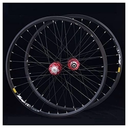 QHY Spares Cycling Mountain Bike Wheelset 26"27.5" Disc Brake Bike Wheels For 8 9 10 11 Speed Cassette, 32H Aluminum Alloy Hub Bicycle Wheels Quick Release (Size : 27.5")