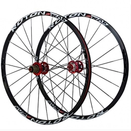 QHY Spares Cycling Mountain Bike Wheelset Bicycle Wheels Double Wall Alloy Rim Carbon Drum F2 R5 Palin Bearing Quick Release Disc Brake 24H 11 Speed 1820g (Color : A, Size : 27.5inch)