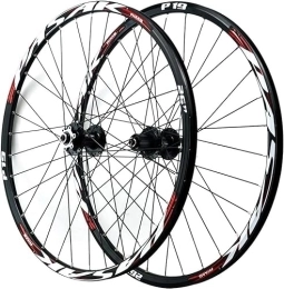 InLiMa Mountain Bike Wheel Cycling Wheels Bicycle Front And Rear Quick Release Hubs 32 Hole Rims 27.5 Mountain Bike Disc Brake Wheel Pair