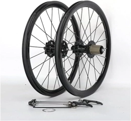 HAENJA Mountain Bike Wheel Cycling Wheels Bicycle Wheel Set 16'' / 305 Rim Disc Brake Mountain Bike Wheel Quick Release 100 / 135mm Hub 2 Wheelsets