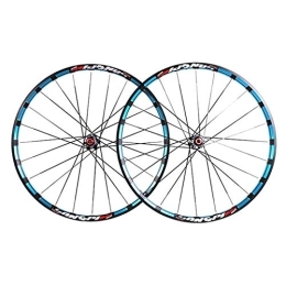 MZPWJD Mountain Bike Wheel Cycling Wheels Bike Wheel Set 26 27.5in MTB Bicycle Rim Carbon Hub Cycling 7 Sealed Bearing Quick Release Wheel Disc Brake For 7 8 9 10 11 Speed Cassette Flywheel ( Color : Blue , Size : 27.5inch )